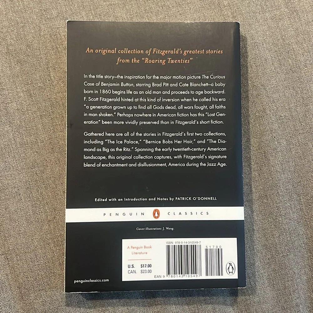 📚The Curious Case of Benjamin Button by F. Scott Fitzgerald - Picture 2 of 2